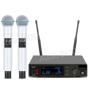 QXD24 Drahtloses UHF Mikrofon-Set mit 2 Kanälen